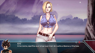 Divine Adventure - Spending Time Alone with Android 18 and the Vados Straw