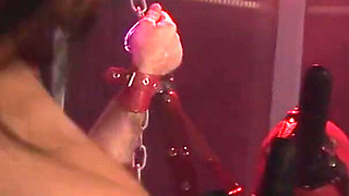 Transgressive step mothers organize bondage sex in the basement