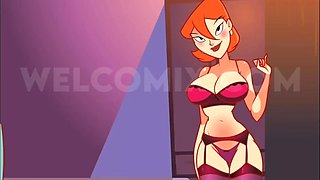 3D Stepfamily Sex – Stockings & Big Cocks