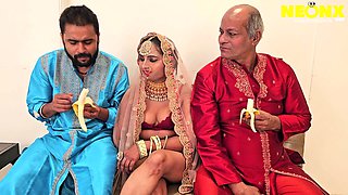 Hot Indian Bahu Fucked Rough by Old Father in Law Desi Sex