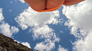 Piss Desperation in Public Short Dress Domination