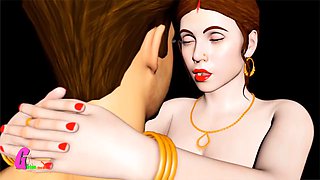 Erotic animated tale of an Indian bhabhi in a steamy sex story.