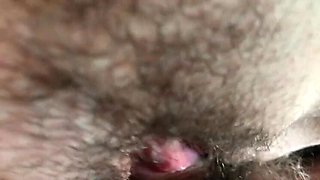 Wet Pussy Licking & Cum Eating - Amateur MILF Creampie Close-Up