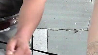 Light submission for a beautiful skinny brunette