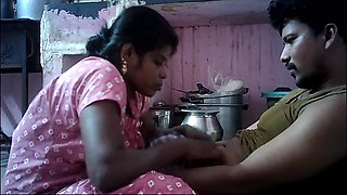 Indian Village House Wife Romantic Kissing Ass Housband