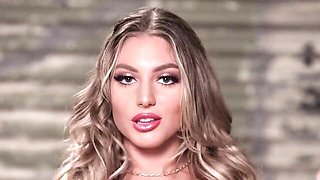 Glamorous Kayley Gunner at shaved video