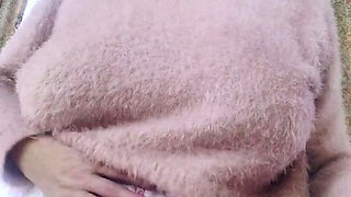 Big Boobed Blonde Masturbates With A Dildo In The Bathroom