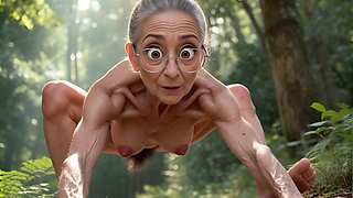 Hairy Vulva Yoga