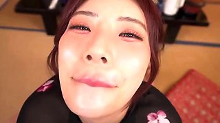 Hot amateur asian couple goes hardcore
