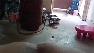 Village Hot Couple Ass Licking and Blowjob Until Come Out His Hot Sperm in Her Mouth