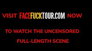 Rough Homemade Face Fuck With Amateur Latina Brunette In