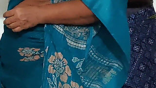 Stepaunty Was Cleaning the Dishes in the Kitchen Wearing a Saree and I Went Behind Her and Tied Her up and Had Sex with Her