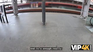 Vip4k. romantic trip concluded with a very fucking cheating in the toilet