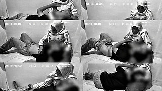 Malaysian High School Girl in Hijab Gives Handjob in Classroom - Amateur Teen with Big Tits