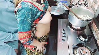 Punjabi Maid Busy In Cooking While Her Ass Fucked By Her Owner With Clear Hindi Audio