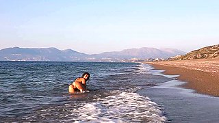 Amateur real small titted party teen slammed in gym class