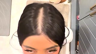 Violet Myers Bathroom Deepthroat And Tittyfuck Onlyfans