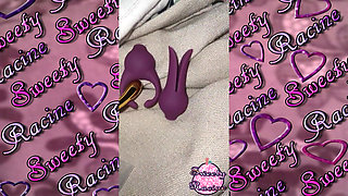 Ebony SSBBW Pleases Dark Pussy with Clit Vibe