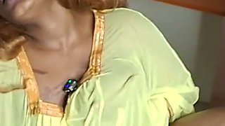 One African Girl Masturbates