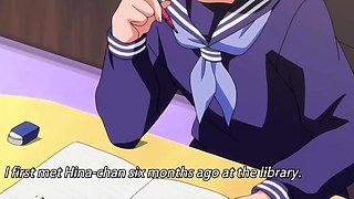 Public park anime slut drops panties for wet pussy play