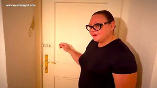 Hardcore BDSM with Dominatrix Mistress April - Pervert Woodroom Punishment