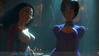 Hot Threesome Anal Game with Milf - The Milfsgiving Feast Ep 16 by Foxie2k