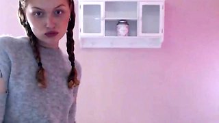 creampie MyDirtyHobby - Young amateur teen rides her dildo w