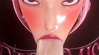 [kpop Demon Hunters] Mira Sloppy Blowjob 3D Animation