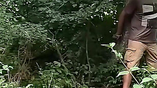 While Hiking I Saw a Stranger Tied up at a Cum Station, I Gave Him a Handjob