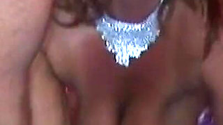 Blonde Babe Stretched Wide in Wild Group Fingering Frenzy