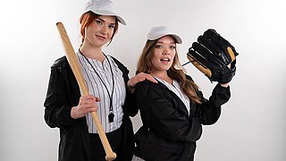 Siri Dahl and Katie Kush are enjoying fucking with a strapon