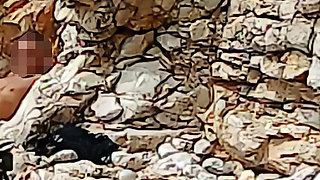 French Teacher Blowjob Nudist Beach Sea - Extreme Cumshot