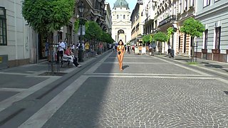 Independent Amateur teen blonde masturbating outdoor