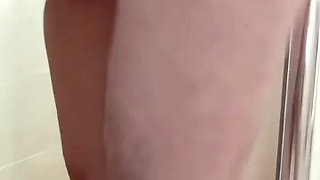 In the shower, a new experience, a new senzation