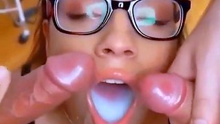 Finnish JenKowski Cum Swallow