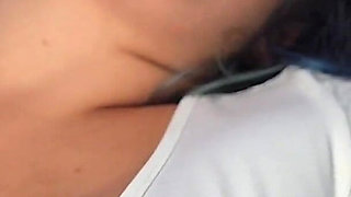 Face Buried in My Breast with My Strap-on Buried in Your Ass