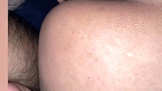 Stepson takes advantage of inked stepmom by his sleeping wife's side