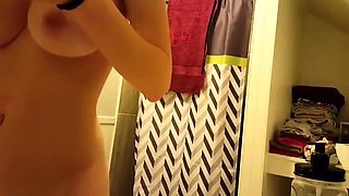 Brunette Solo Webcam Masturbation