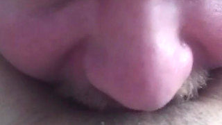 Daddy's Best Pussy Licking Session with Petite Stepdaughter