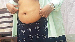 Indian Wife Nude in Front of Camer, Nudist Desi