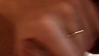 Brunette in Lace Lingerie Fingered and Pounded Hard