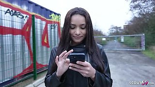 German Scout Casting First Time 18 Year Old Latina Teen Agatha Santos Big Natural Saggy Tits Fucked Hard