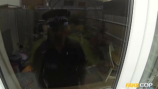Pillar dancer gets fucked by a policeman in his utter uniform - faux cop