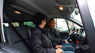 Milf fucking milf fingering in the car