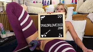 SEXY BIG BOOBS BLONDE ANAL MASTURBATION