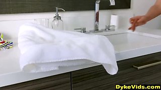 Hot Latina Stepniece Licks Mature Step Aunt's Pussy - Young & Old Lesbian Sex