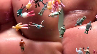 Pink Foxx Giantess Foot Play