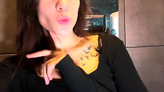 Public Masturbation while Shopping Super hot pussy