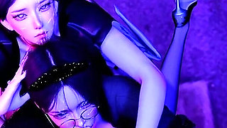 Blowjob the Booty Firewall - 3D Animation Hentai