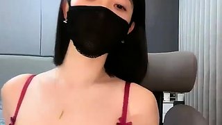Emo Teen Show Her Big Boobs on Webcam